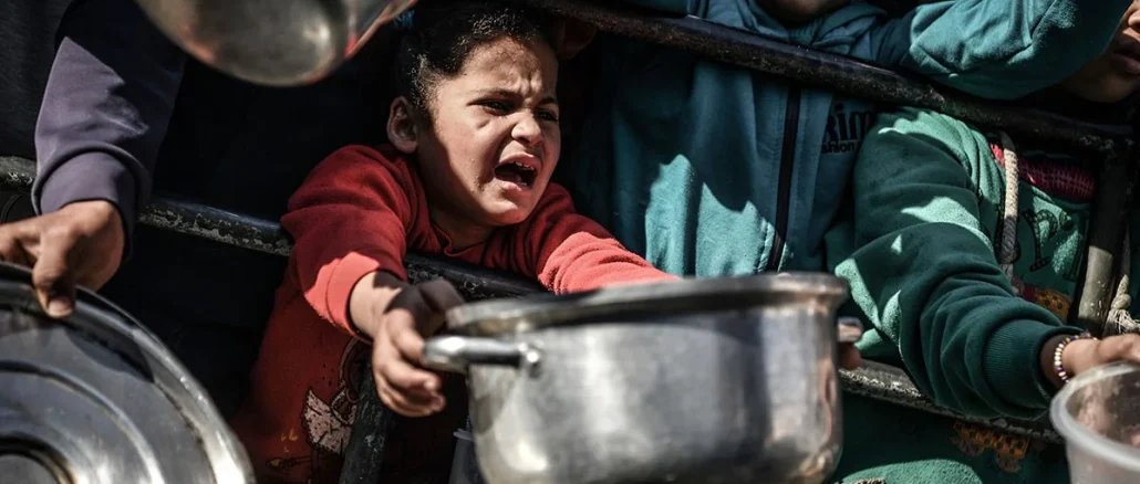 gaza papa bambini