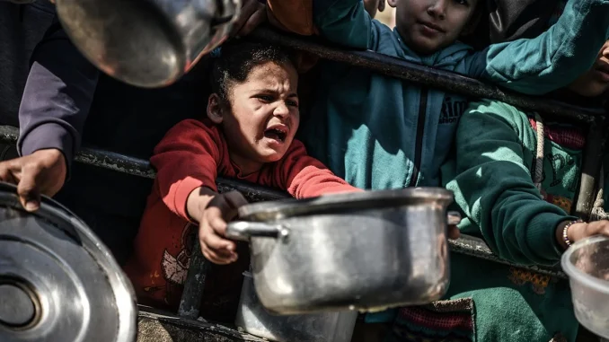 gaza papa bambini