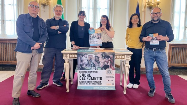 biblioteca varese notte fumetto