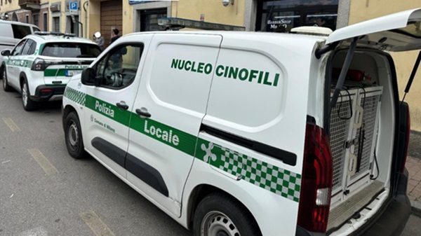 polizia locale unità cinofila