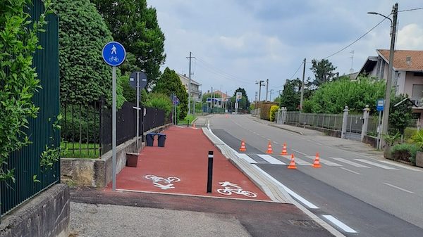 Tradate venegono pista ciclabile