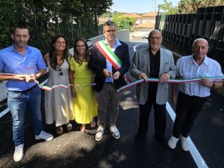 Gallarate inaugurazione strada crenna