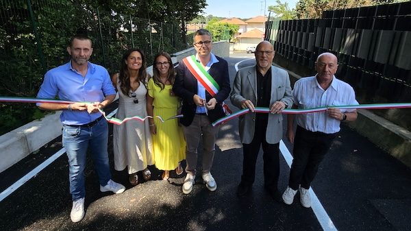 Gallarate inaugurazione strada crenna