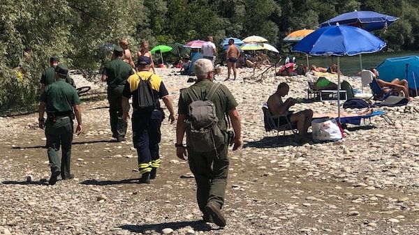 fiume Ticino divieto balneazione