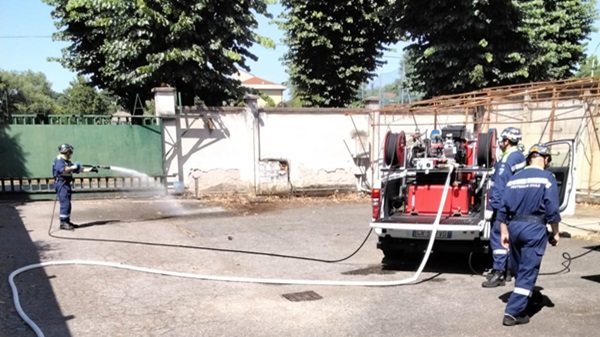 esercitazione protezione civile cerromaggiore