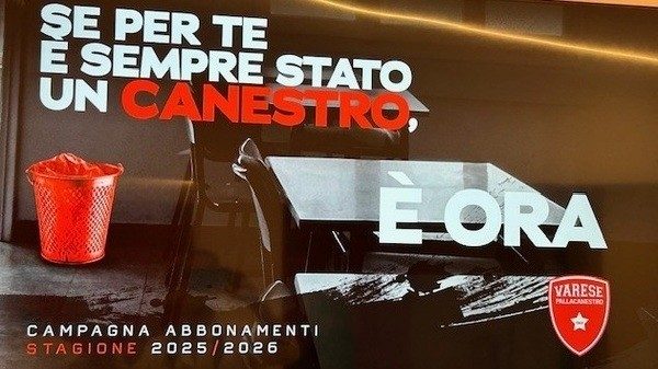 Pallacanestro Varese campagna abbonamenti