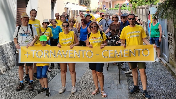 Tornavento polo logistico camminata