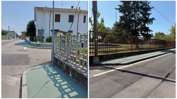 sangiorgiosulegnano strade marciapiedi