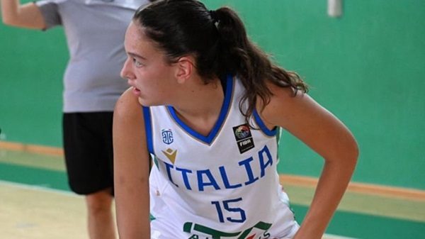 turbigo basket nazionale under15 carlotta fiani
