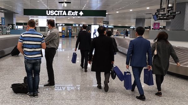 Malpensa liquidi nei bagagli