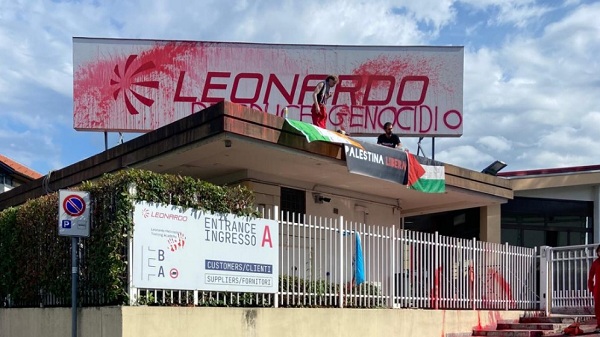 sesto leonardo blitz palestina