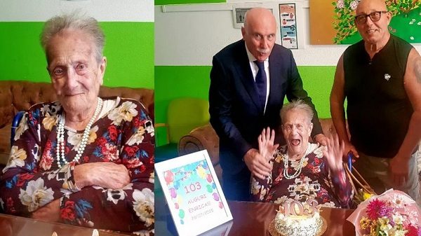 somma 103 anni enrica zoni