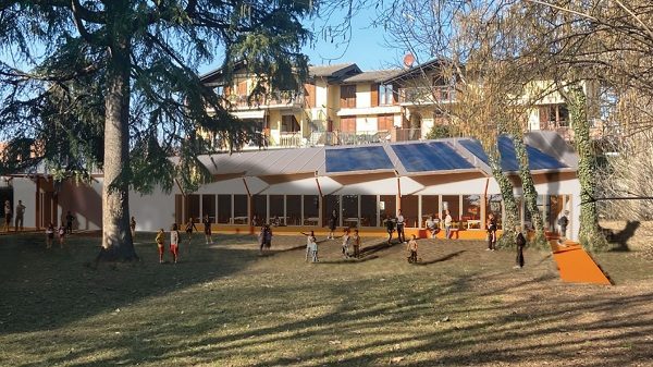 mezzana scuola restyling esterno
