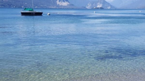 Luino spiaggia morta