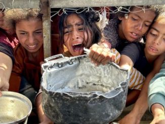 gaza bambini fame