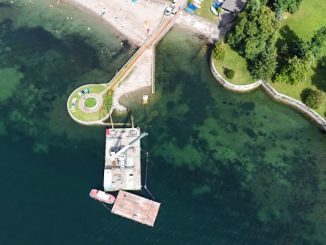 laveno allagamenti spiaggia cerro