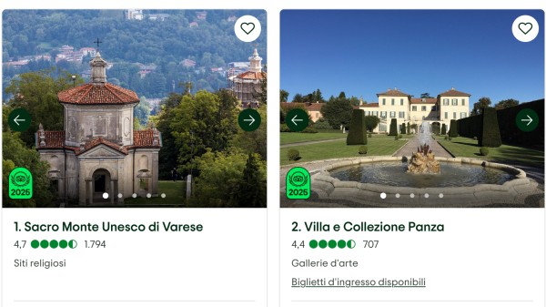 villa panza sacro monte varese