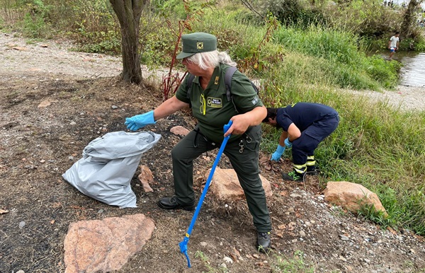 parcoticino rifiuti pulizia gev