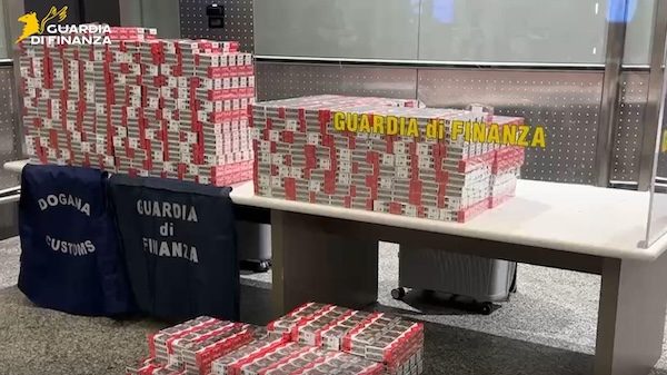 Malpensa sigarette contrabbando finanza