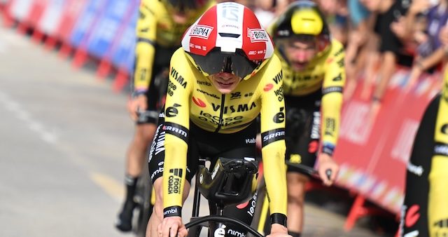 Vuelta cronosquadre Visma Manolo Saiz