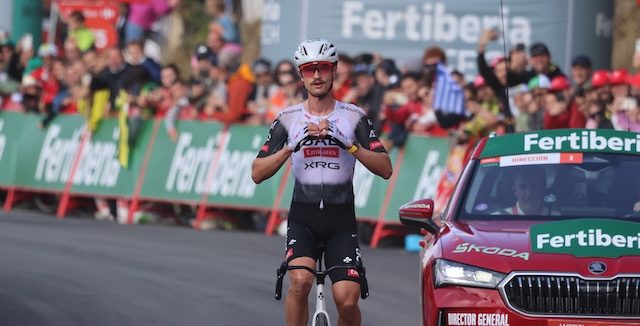 Vuelta 6a tappa Andorra Vine Traen Ayuso