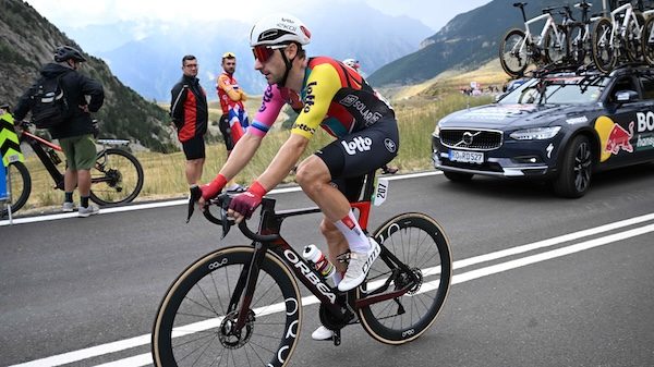 Vuelta Viviani Saragozza Madrid declassato