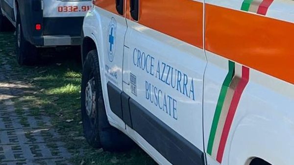 ambulanza croce azzurra buscate