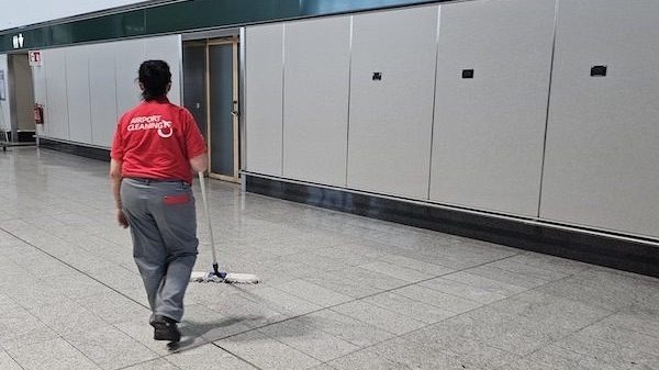 Malpensa aeroporto pulizie accordo