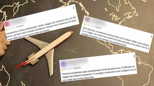 gallarate truffa viaggi social