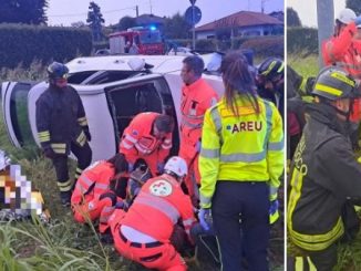 solbiate cagno incidente stradale