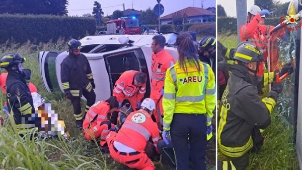 solbiate cagno incidente stradale