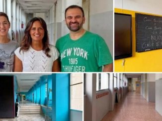 gallarate genitori ridipingono aule