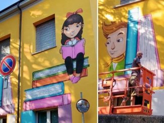 ferno murale scuola