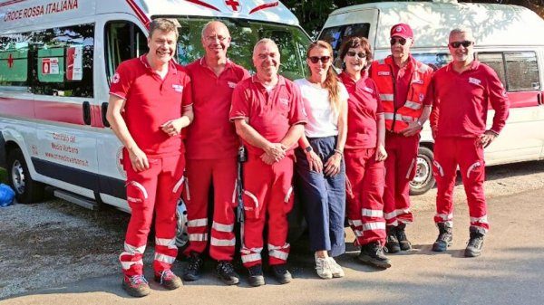 croce rossa volontari corso