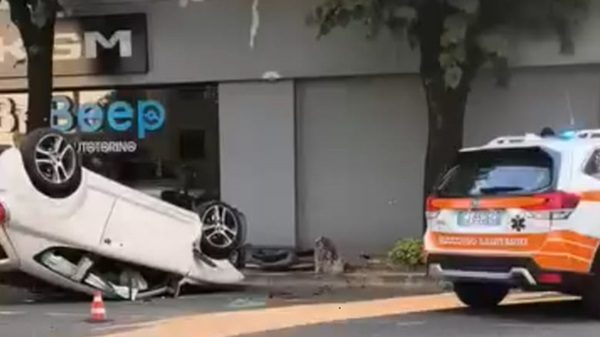 legnano incidente oltrestazione