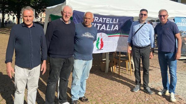 fratelli italia luino campagna elettorale