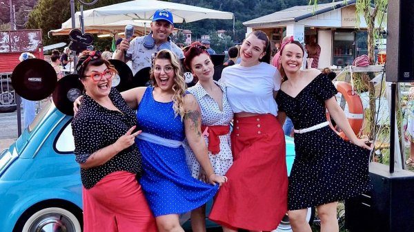 porto ceresio anni 50 party