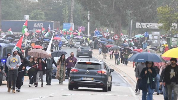 Vuelta manifestazioni Palestina Israele Guillen