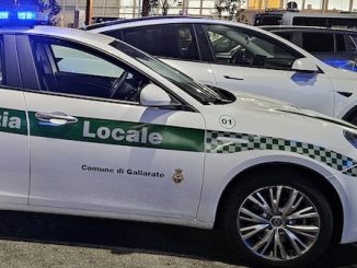 gallarate autocarro rubato