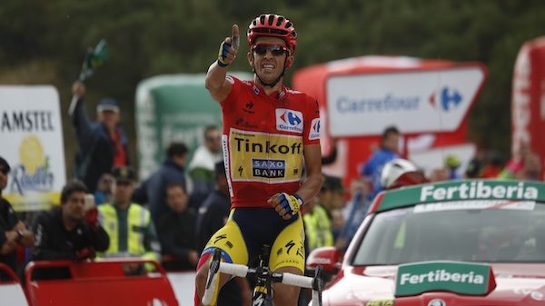 Vuelta altimetria Farrapona Contador