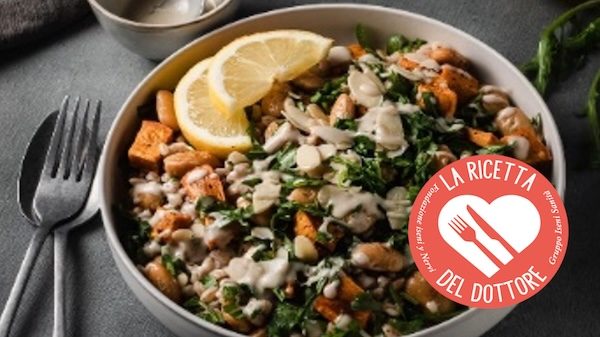 farro patata fagioli rucola