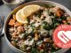 farro patata fagioli rucola