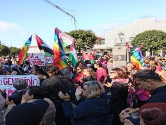 Novara corteo Palestina Gaza