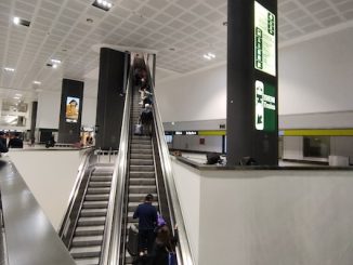 Malpensa aggressione clochard ascensore