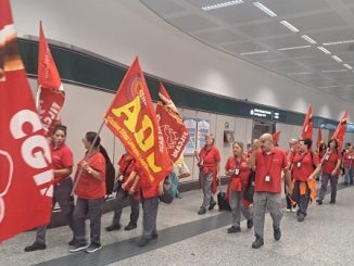 sciopero addetti pulizie