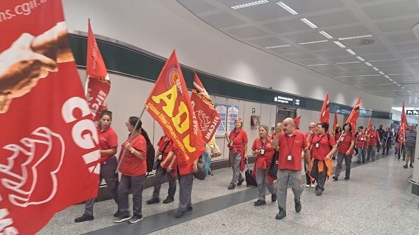 sciopero addetti pulizie