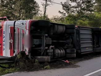 somma golasecca camion ribaltato