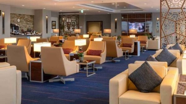 Malpensa Emirates lounge t1