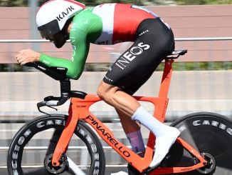 Vuelta crono Valladolid Ganna