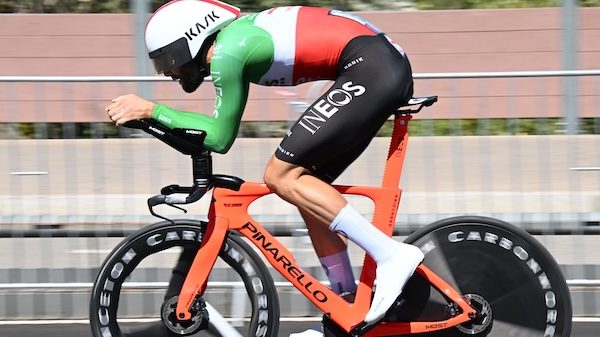 Vuelta crono Valladolid Ganna